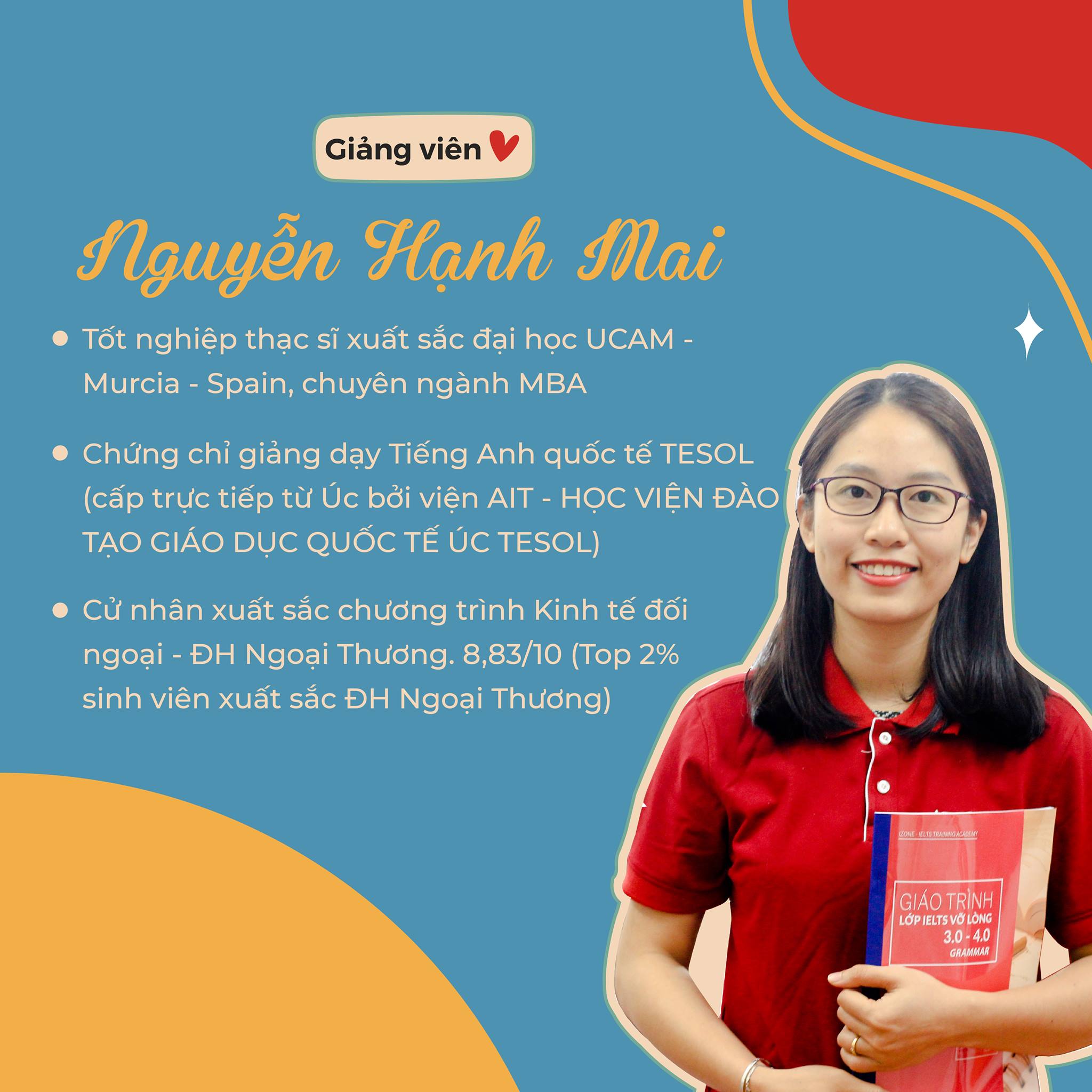 Giảng viên NGUYỄN HẠNH MAI