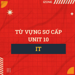 Từ vựng sơ cấp – Unit 10: IT