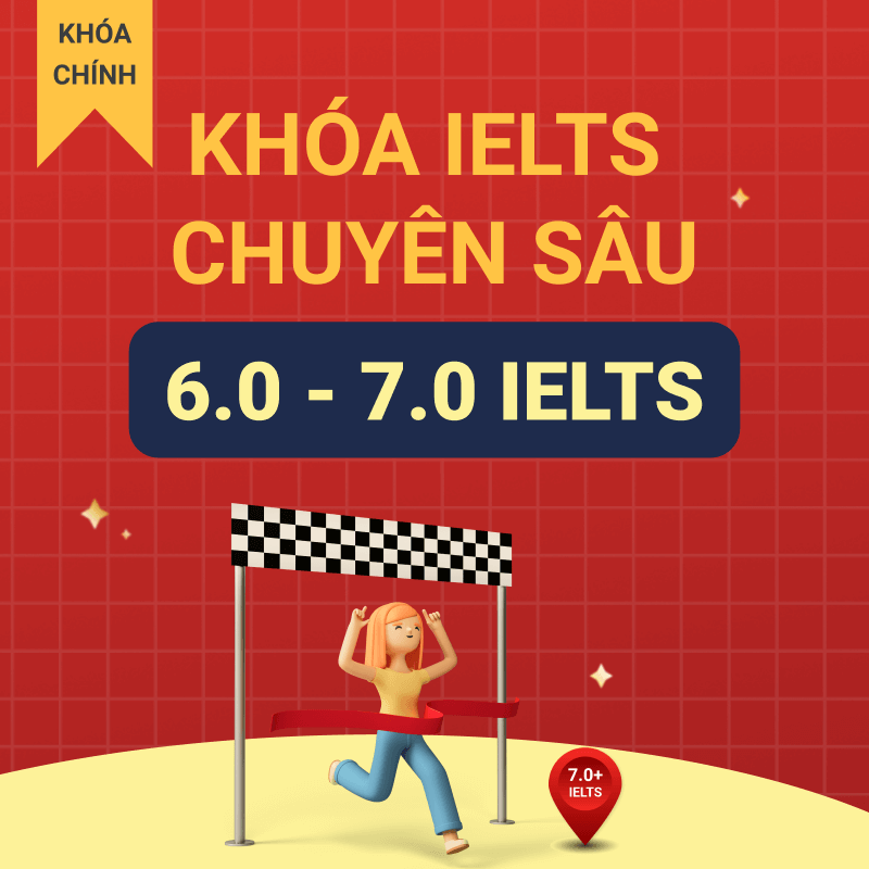 Khóa học IELTS Chuyên sâu (6.0 – 7.0)