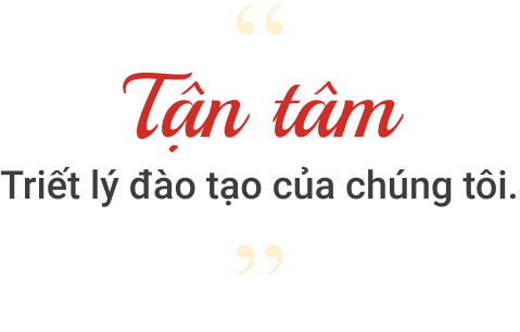 Triết lý đào tạo: Tận tâm