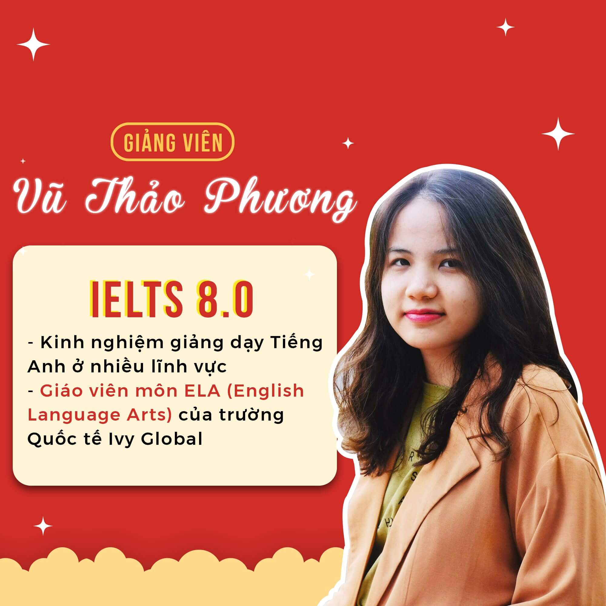 Giảng viên VŨ THẢO PHƯƠNG