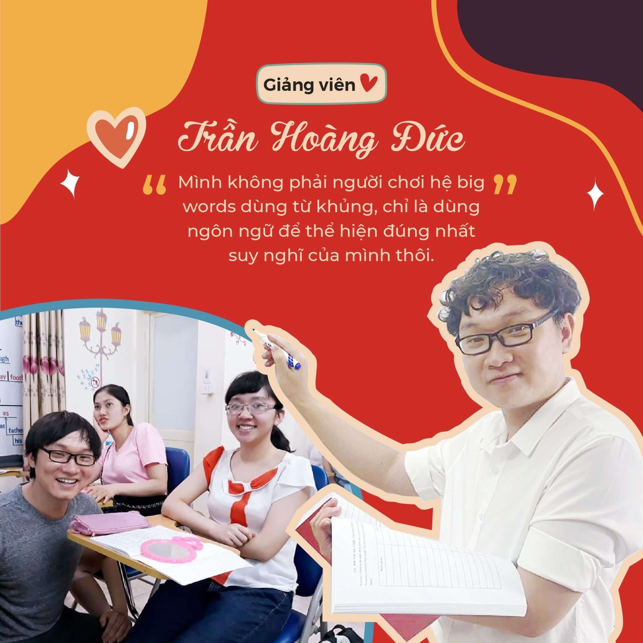 Giảng viên TRẦN HOÀNG ĐỨC