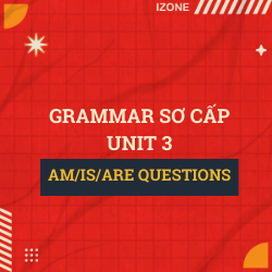 Ngữ pháp sơ cấp – Unit 3: Am/Is/Are Questions – Các câu hỏi với Am/Is/Are
