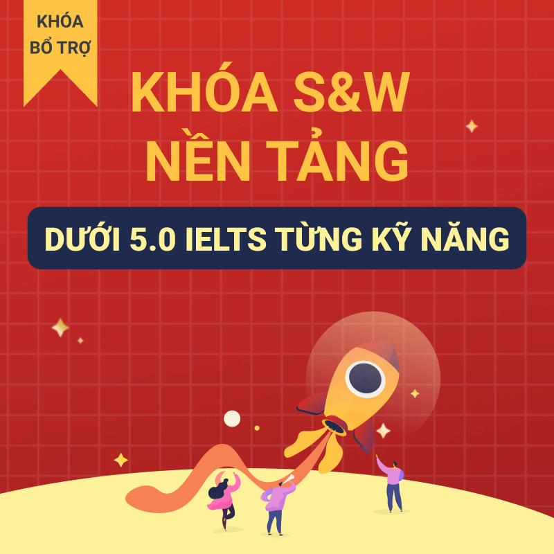 Khóa Speaking & Writing IELTS Nền Tảng