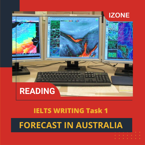 Phân tích Writing Task 1 – Unit 6 – Forecast in Australia