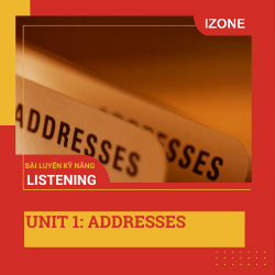 Listen Carefully – Unit 1 – Addresses