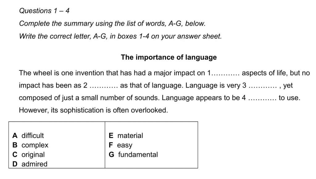 Summary Completion