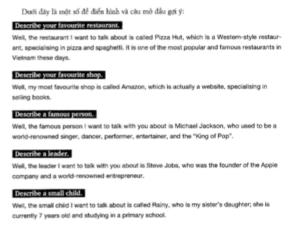 Sách IELTS Speaking Recent Actual Tests & Suggested Answers