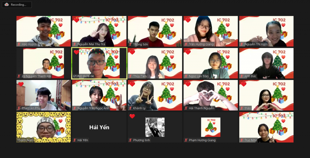 lớp học IZONE