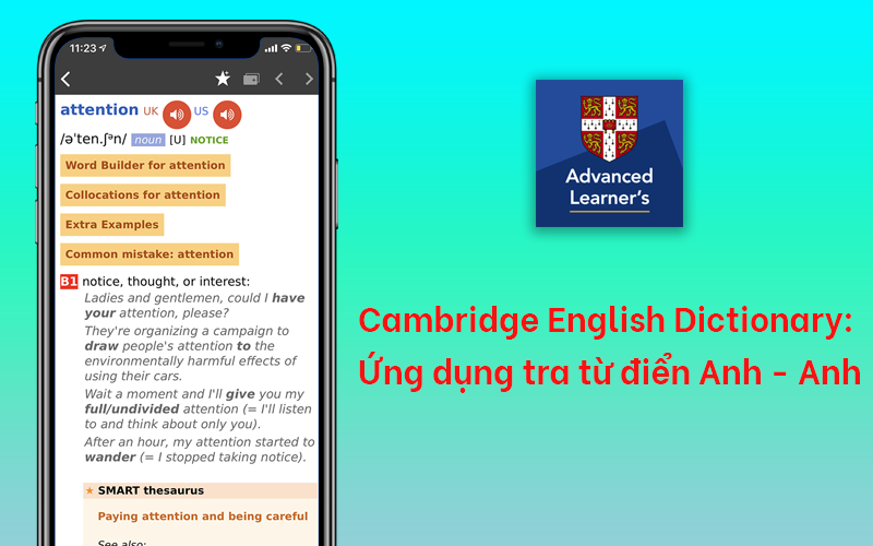 Cambridge English Dictionary