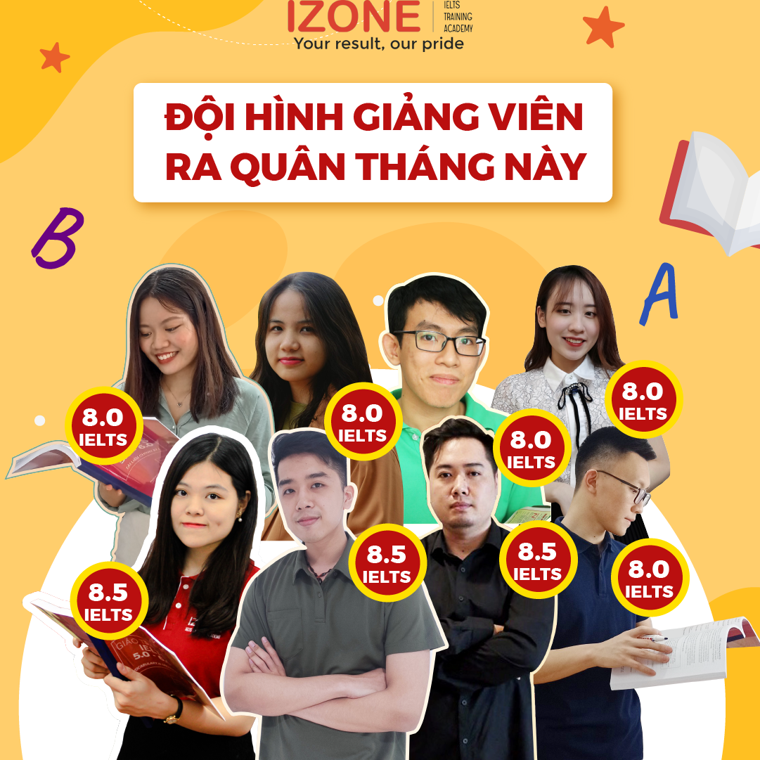 giảng viên IZONE - trung tâm ielts giá rẻ chất lượng