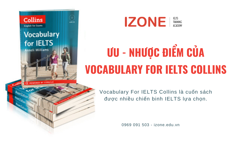 ưu - nhược điểm Vocabulary For IELTS Collins của Anneli Williams