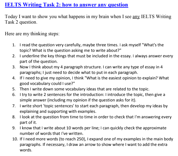 writing Task 2 IELTS Simon