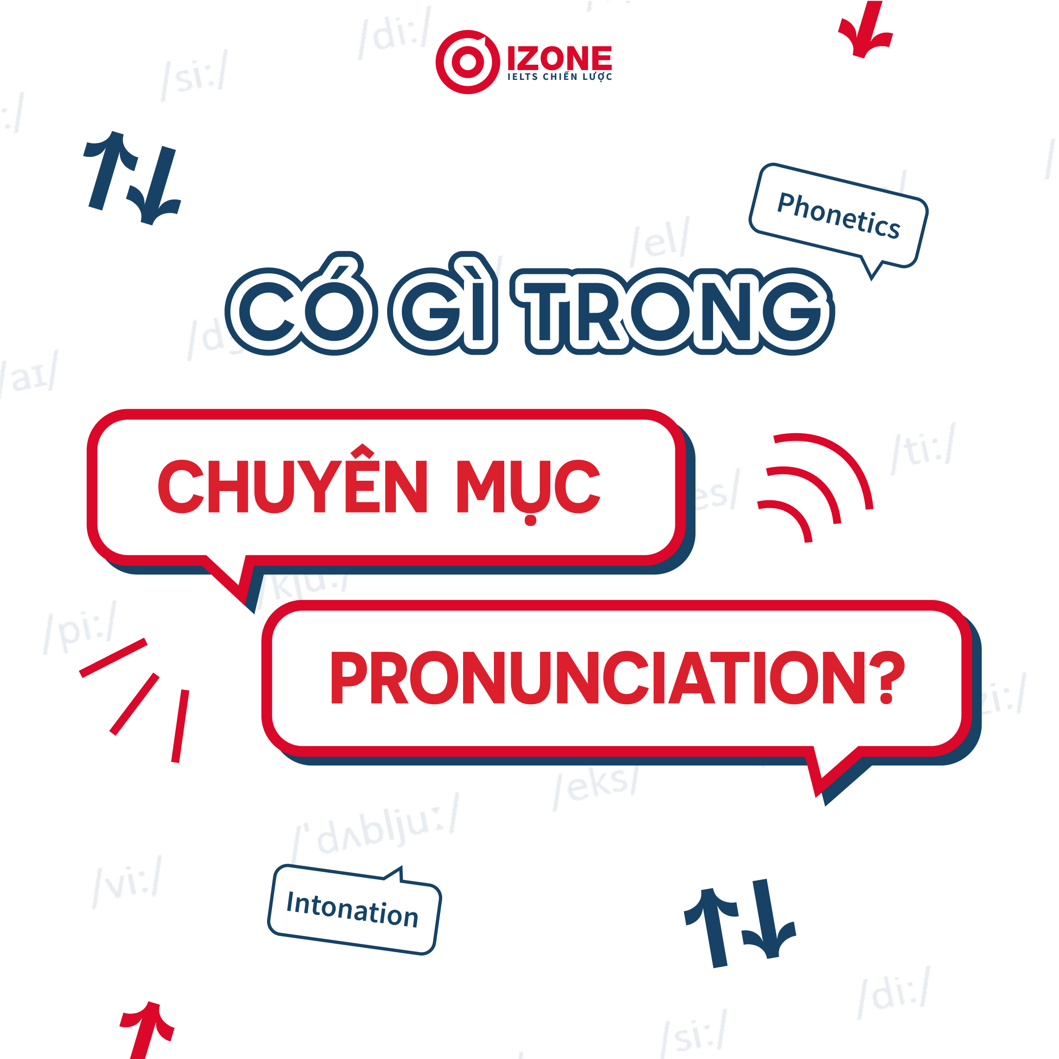 Có gì trong chuyên mục Pronunciation? –  Xem ngay bài viết này trước khi đọc các bài khác trong chuyên mục