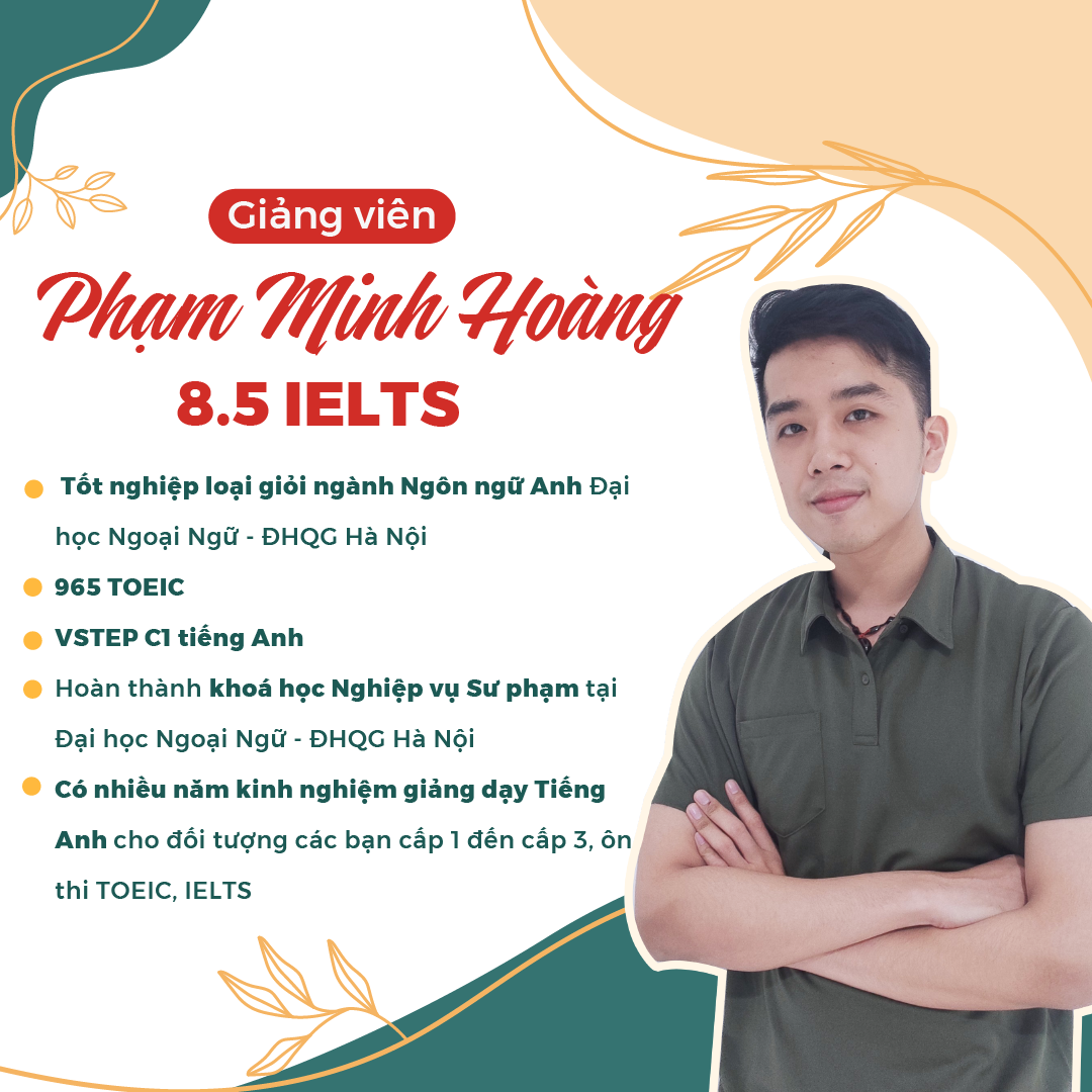 Giảng viên PHẠM MINH HOÀNG