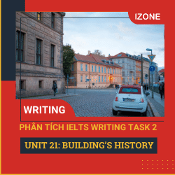 Phân tích Writing Task 2 – Unit 21 – Building’s History