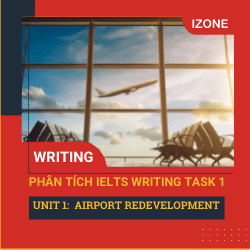 Phân tích Writing Task 1 – Unit 1 – Airport redevelopment