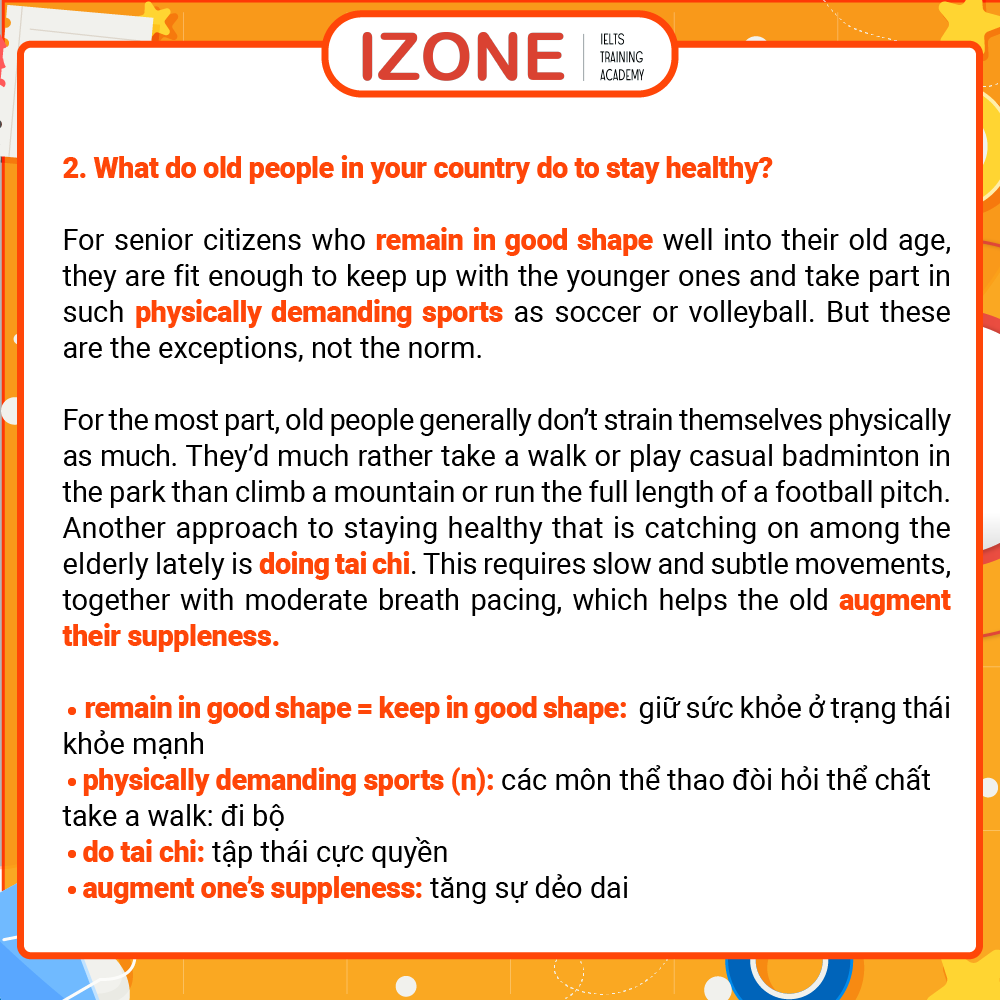 IELTS-Speaking-health-part-3-What-do-old-people-in-your-country-do-to-stay-healthy