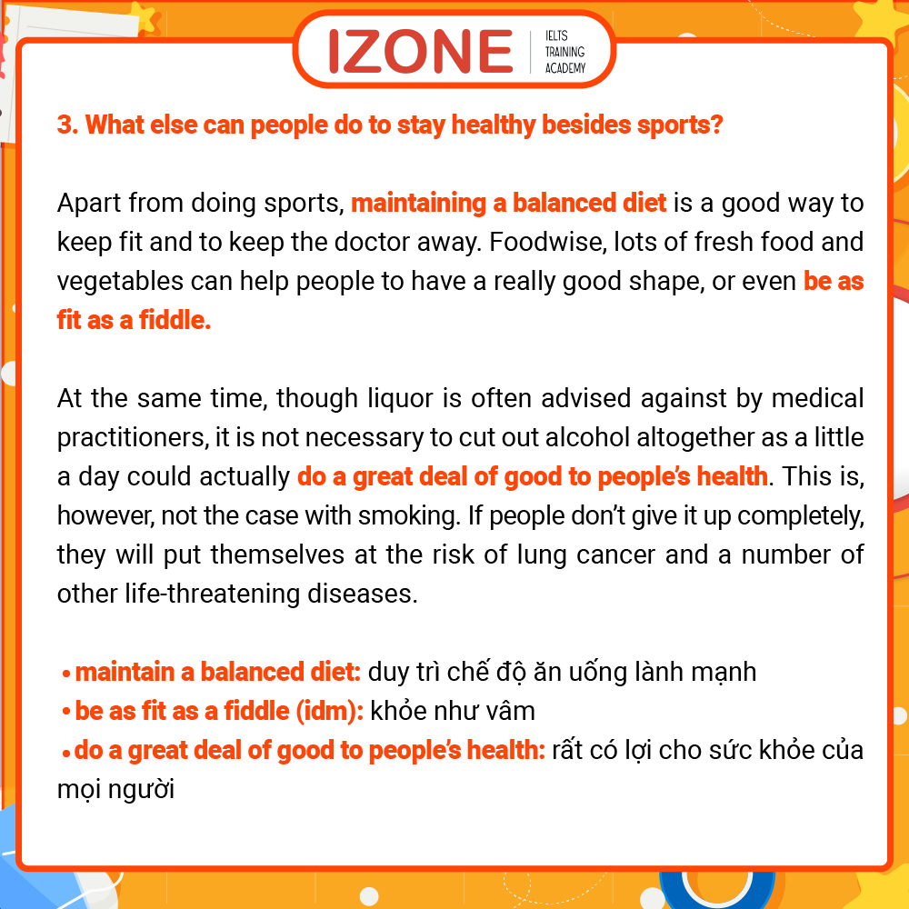 IELTS-Speaking-health-part-3-What-else-can-people-do-to-stay-healthy-besides-sport