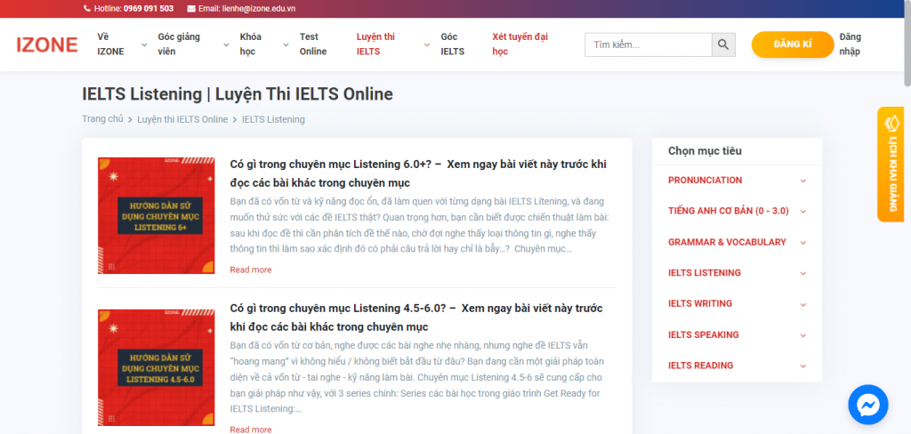 IELTS listeing