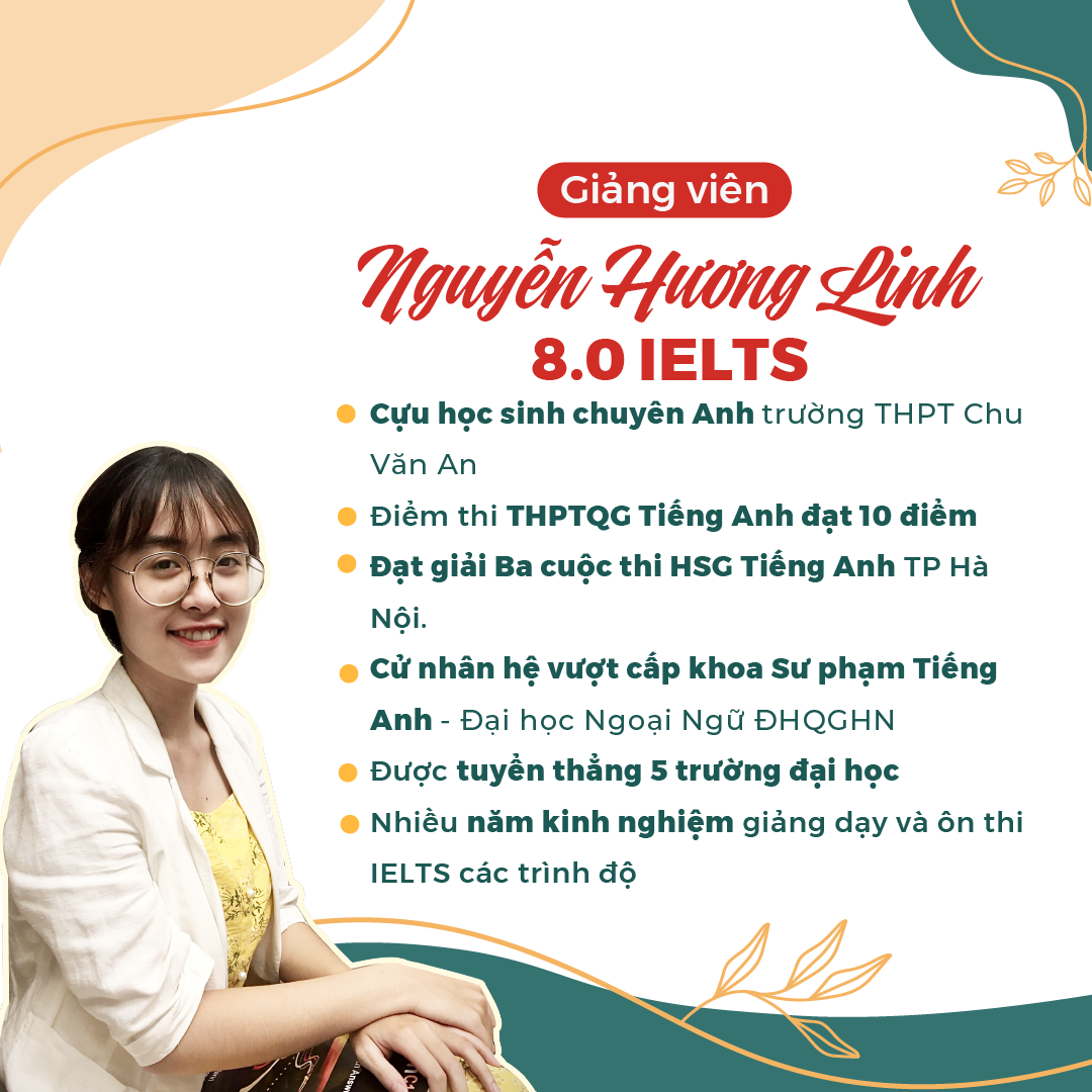 Giảng viên NGUYỄN HƯƠNG LINH