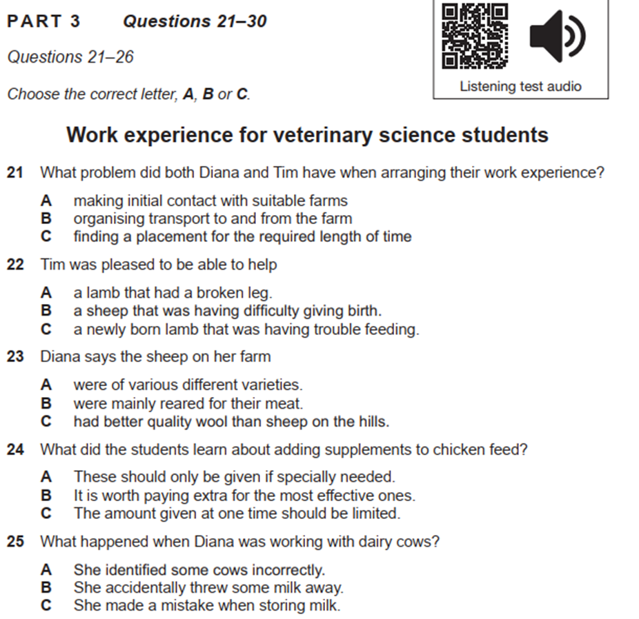 ielts listening 9.0