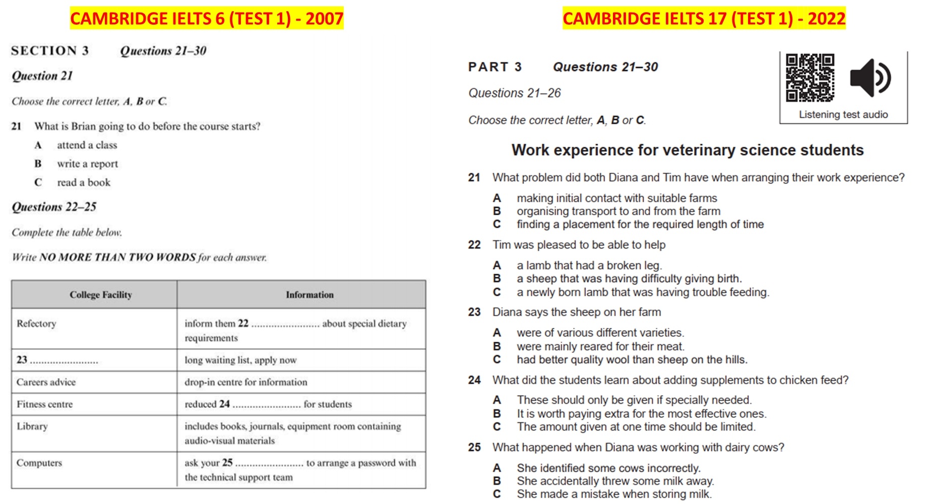 ielts listening 9.0