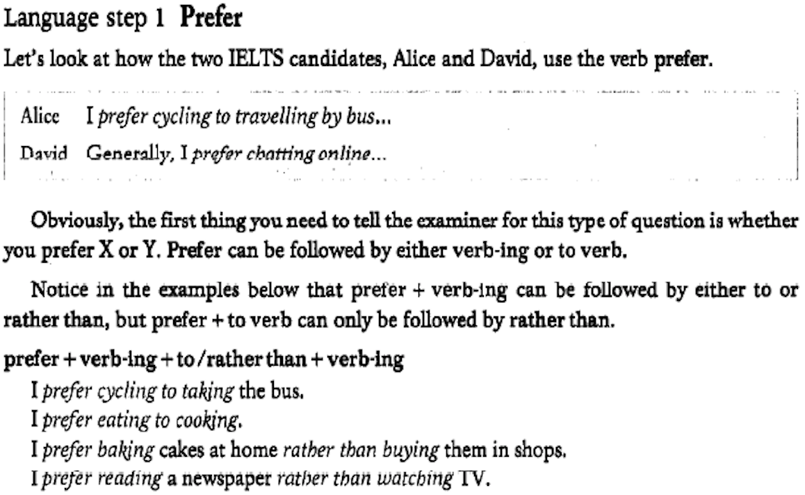 31 formulas ielts speaking