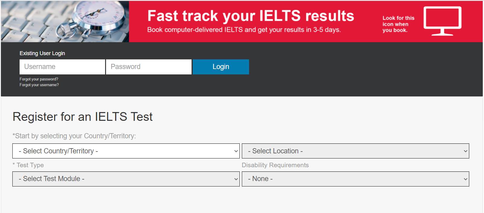 Đăng ký thi IELTS