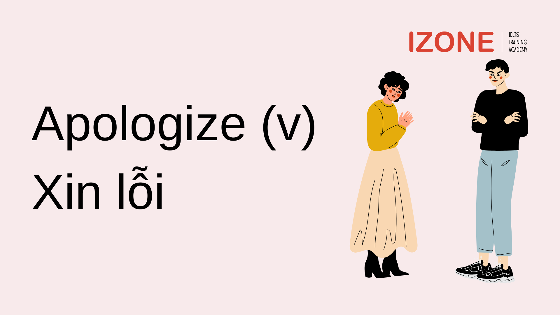 apologize