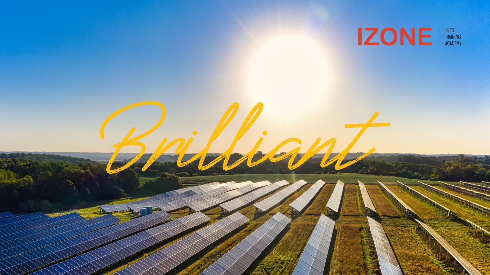 brilliant đi với giới từ gì