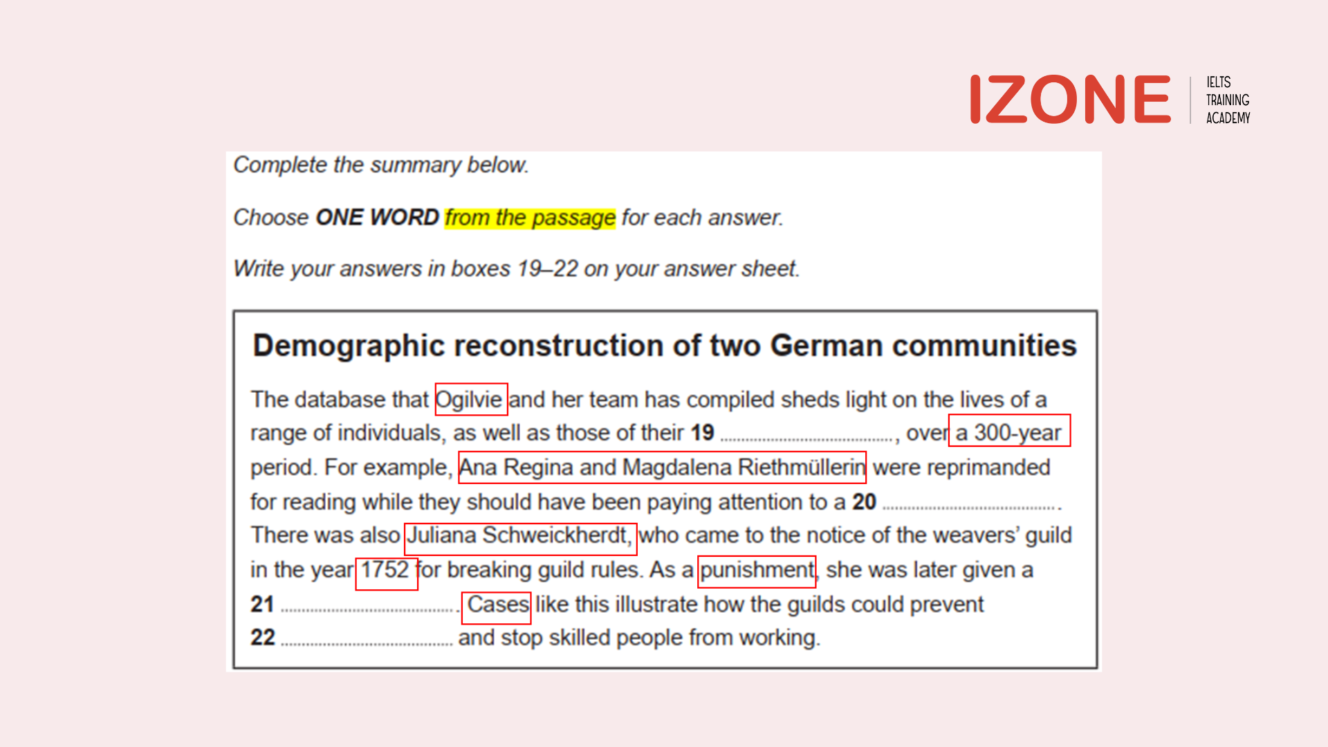 summary completion ielts reading