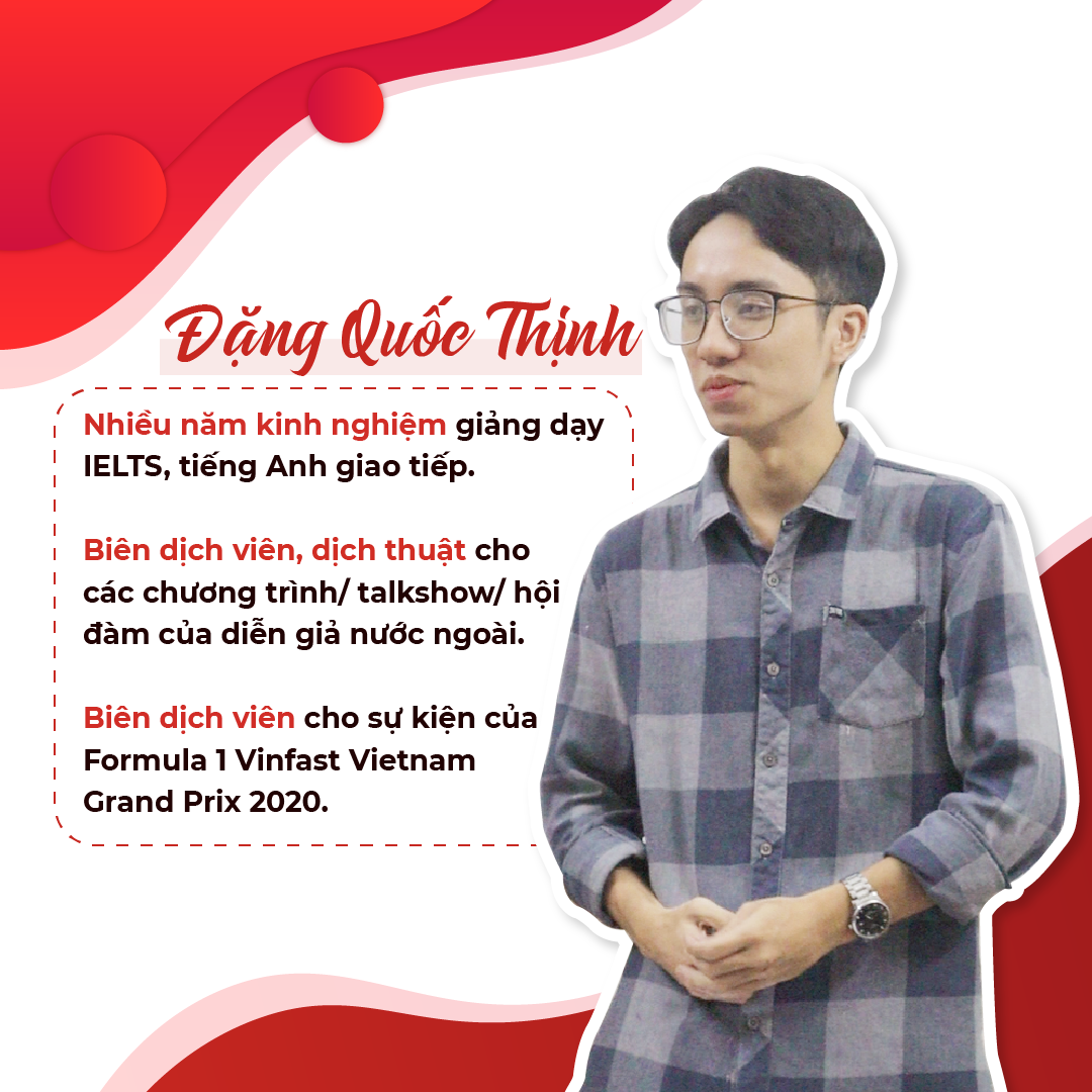 Giảng viên ĐẶNG QUỐC THỊNH