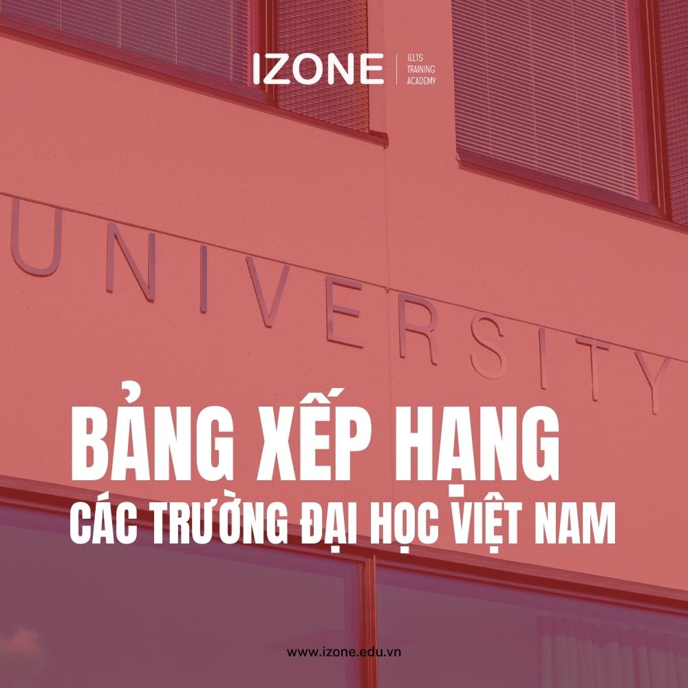 Bảng xếp hạng các trường đại học Việt Nam – Danh sách 10 trường tốt nhất