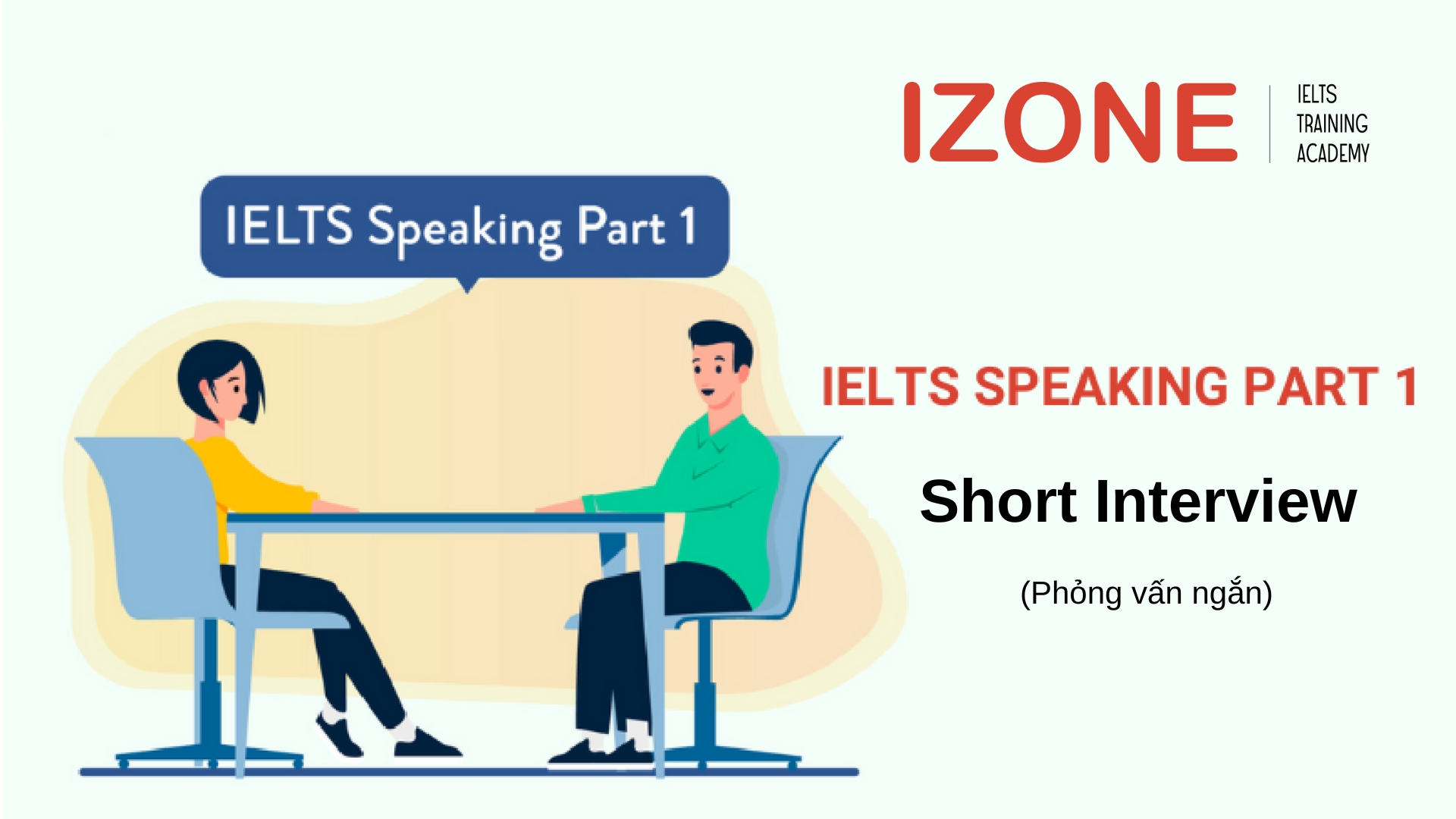 IELTS Speaking part 1