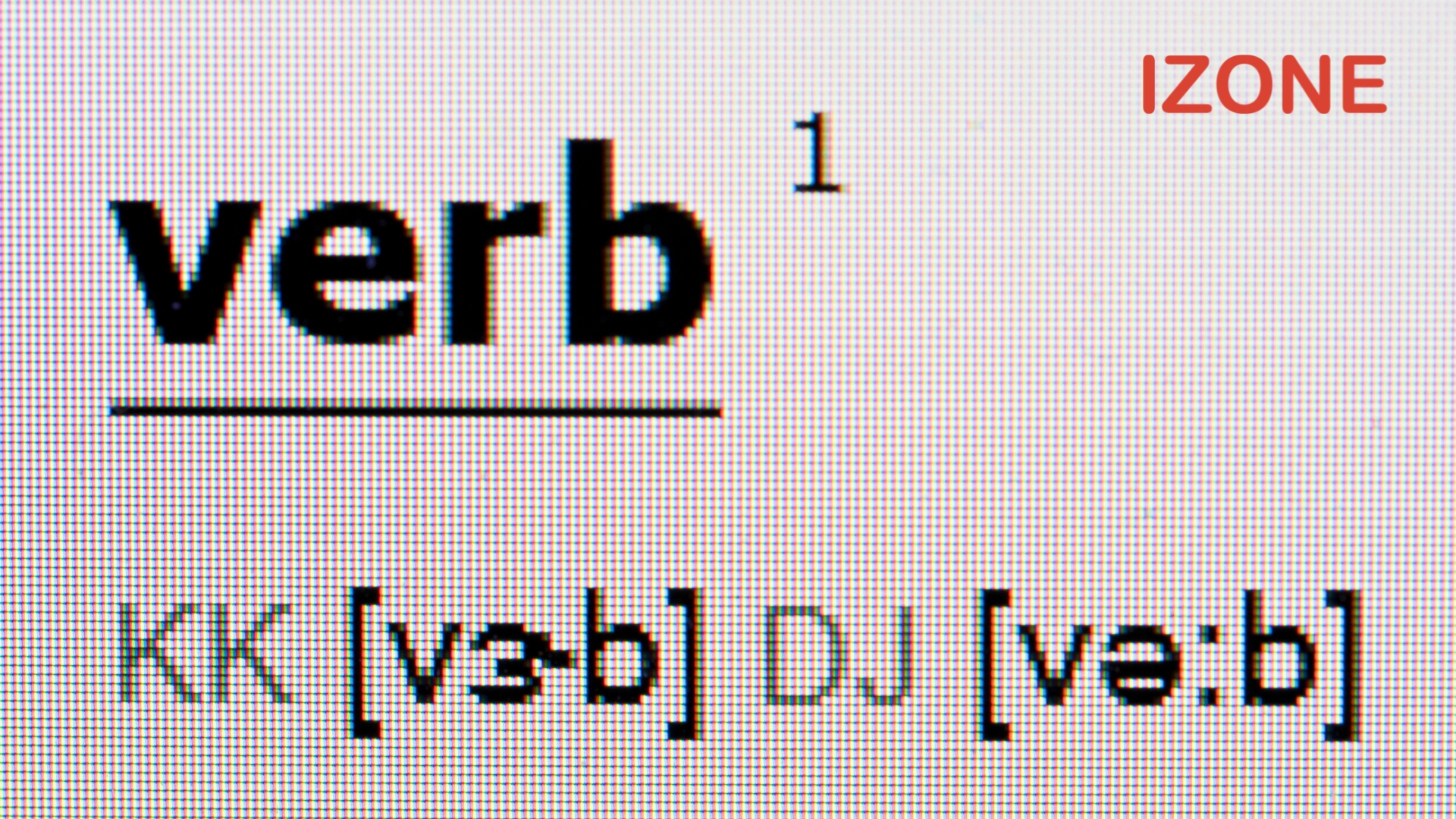 Verb là gì