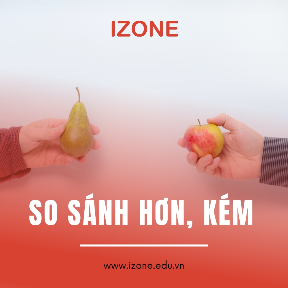 So sánh hơn kém trong tiếng Anh: Lý thuyết và Bài tập