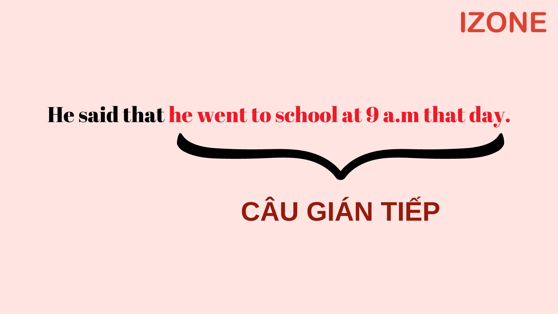 Câu loại gián tiếp