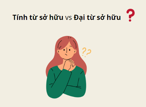 Phân biệt tính từ sở hữu và đại từ sở hữu