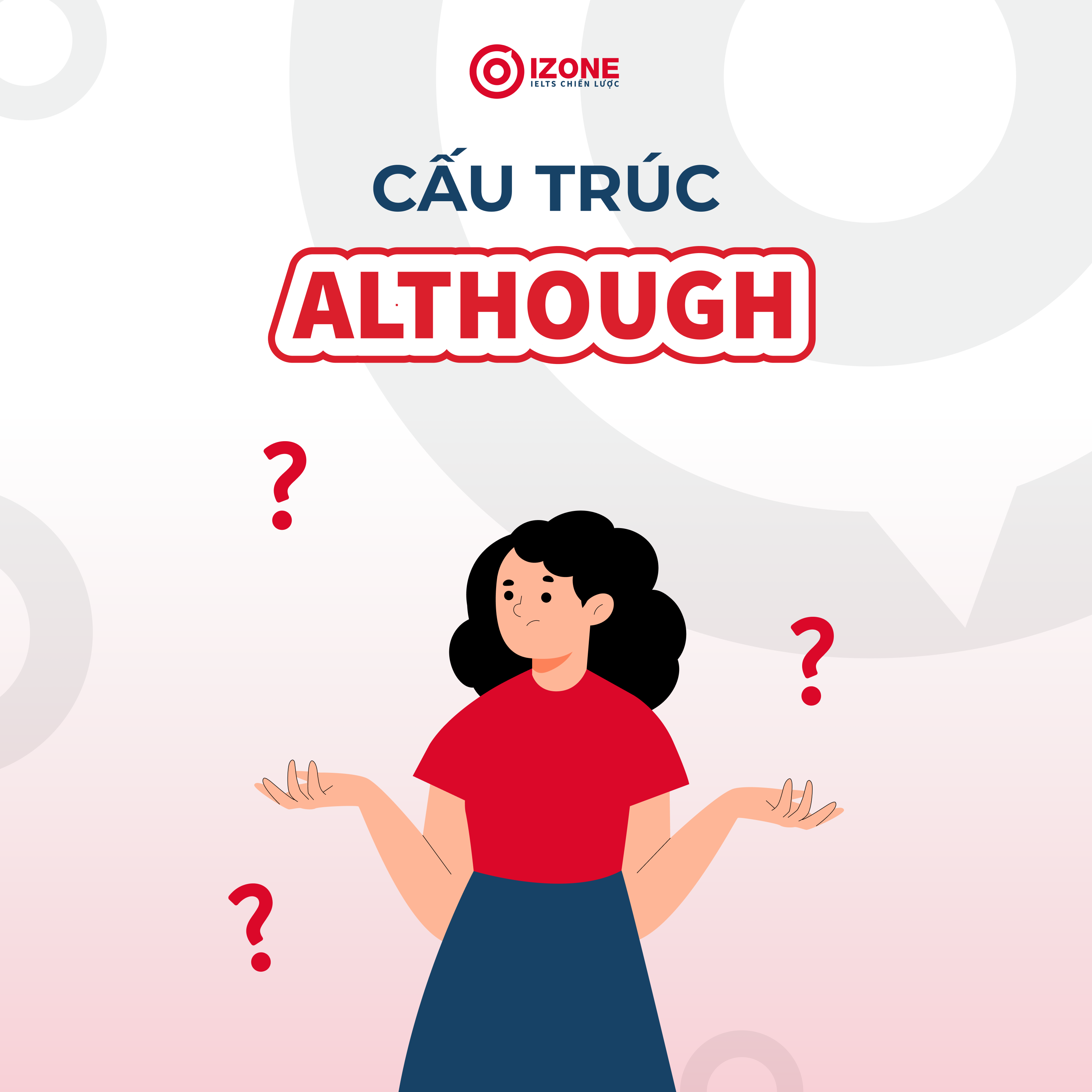 Cấu trúc Although: Cách dùng, 4 cấu trúc tương đương & Bài tập