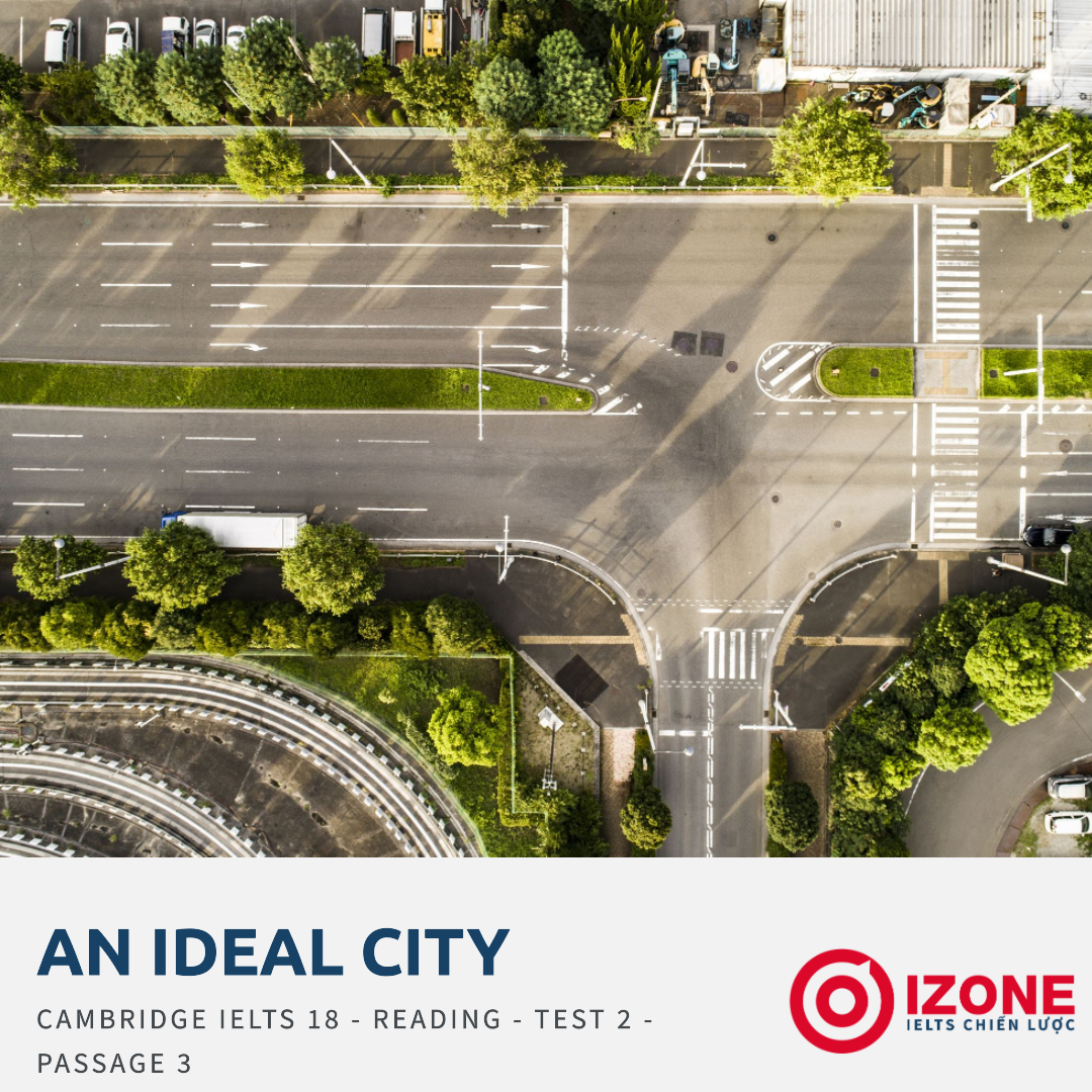 bài đọc an ideal city