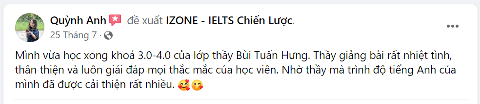 Lớp online thầy Bùi Tuấn Hưng