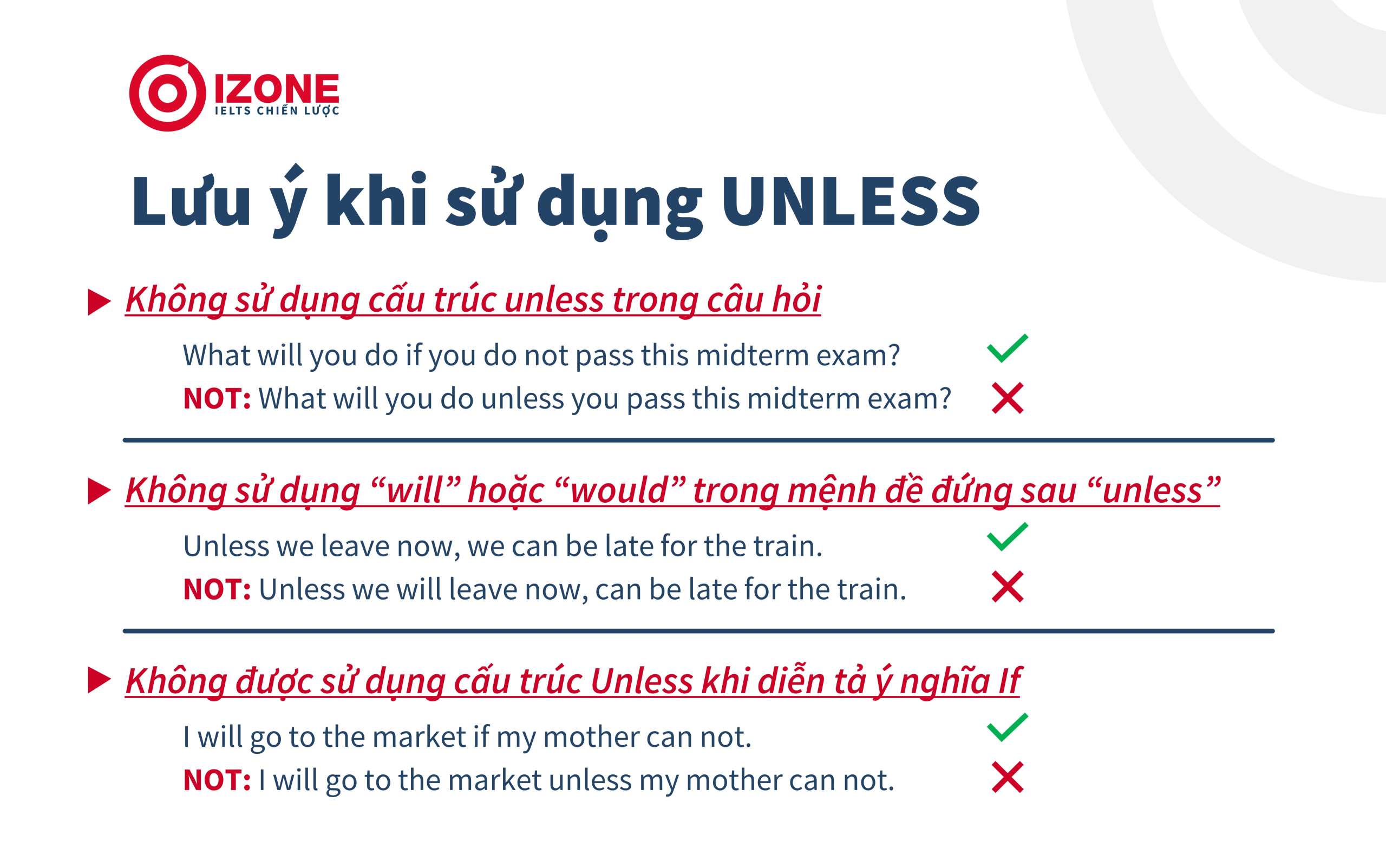 Cấu trúc unless