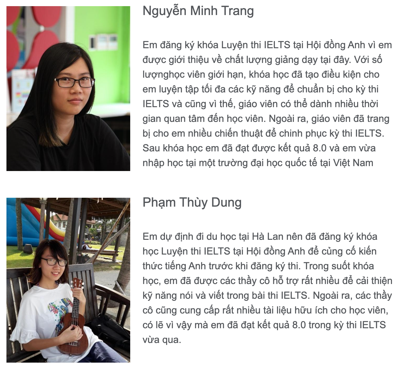 Trung tâm IELTS online