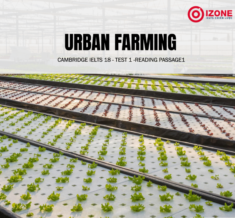 urban farming-cambridge ielts 18-reading