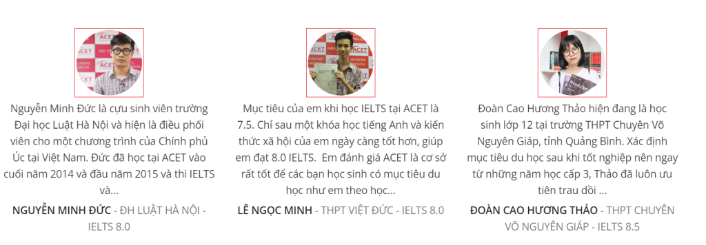 review trung tâm ielts online