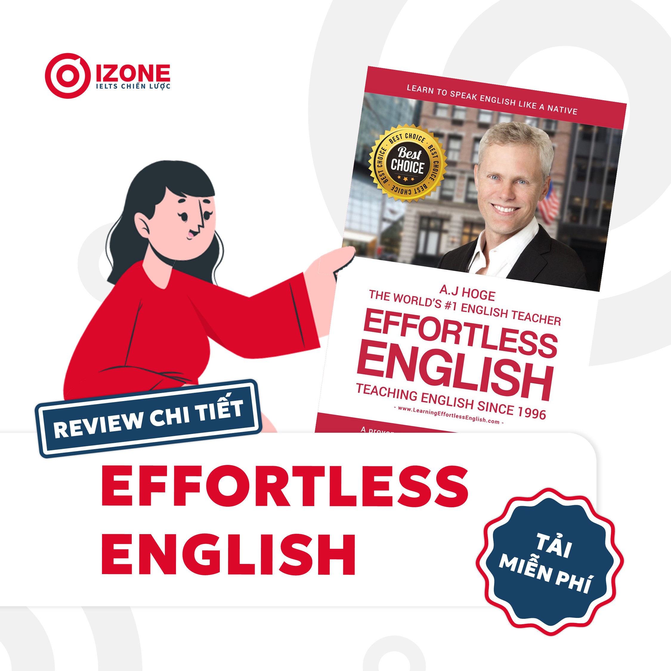 Review Chi Tiết & Tải Miễn Phí Effortless English PDF + Audio