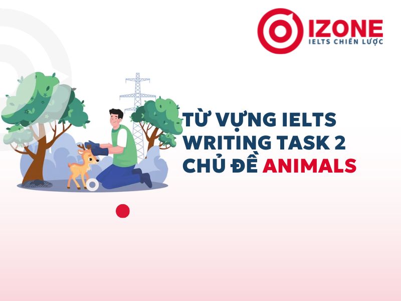 ielts writing task 2 vocabulary chủ đề animals
