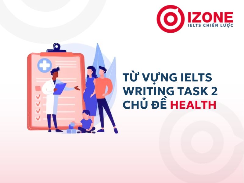 từ vựng writing task 2 chủ đề health