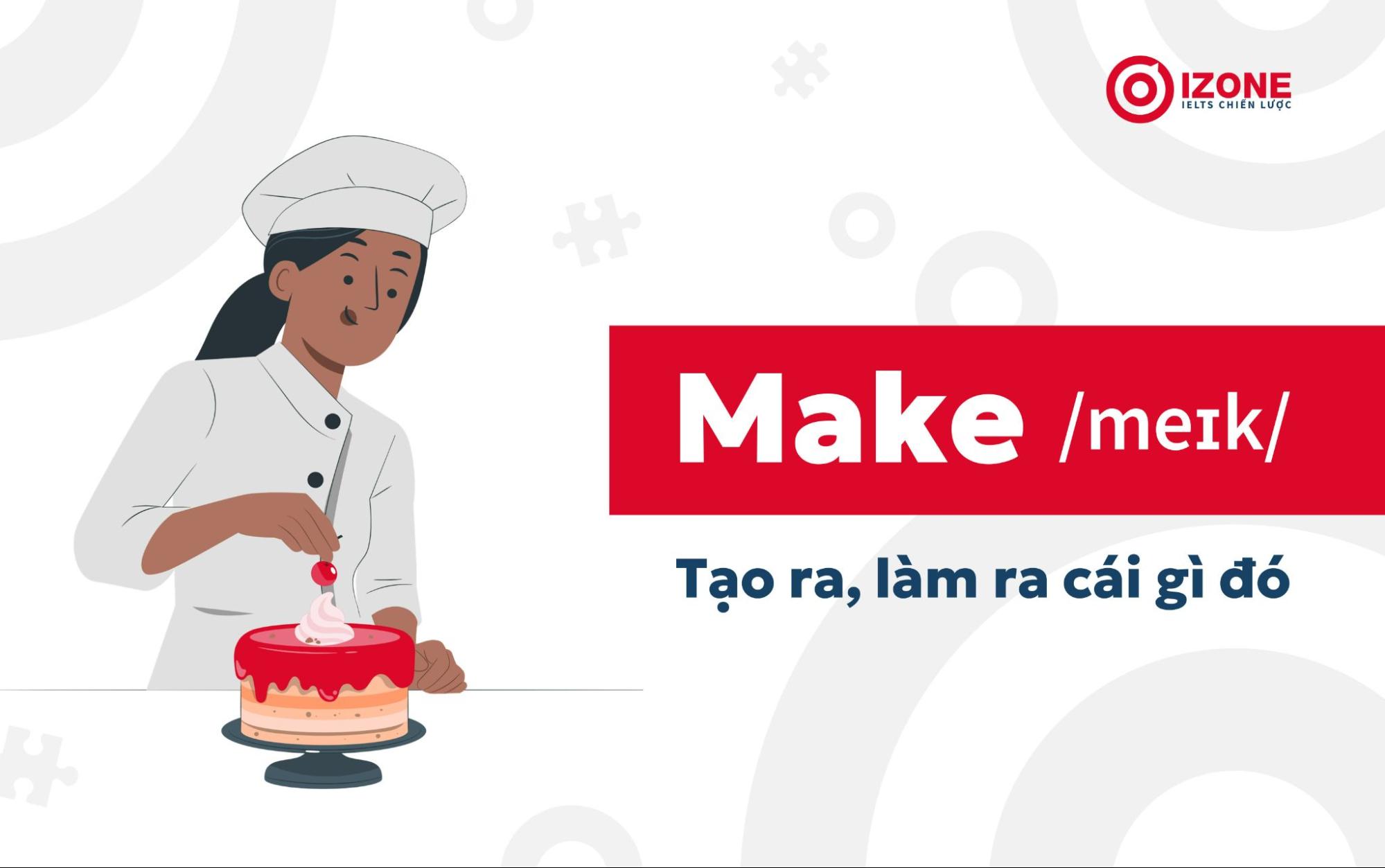 Ý nghĩa của cấu trúc Make trong tiếng Anh